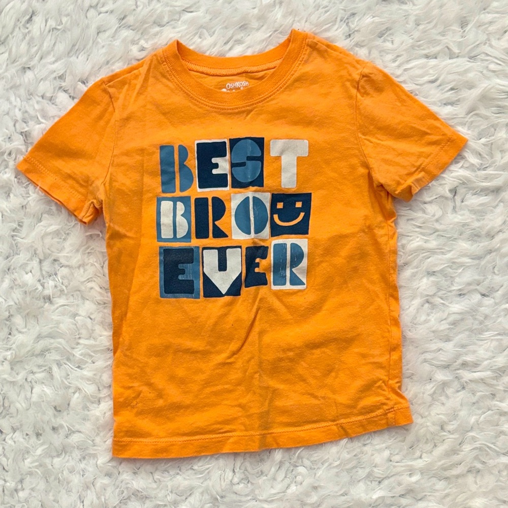 OshKosh B'gosh Orange 'Best Bro Ever' Tee
